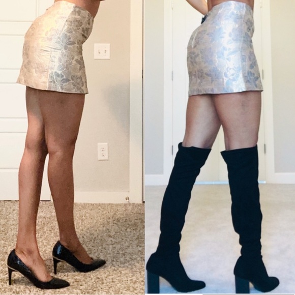 Atmosphere Jacquard Pattern  Skirt - Picture 3 of 13